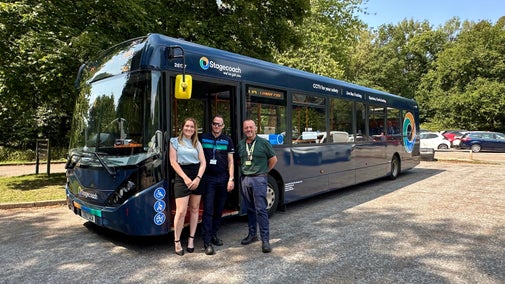 Bus trial at Clumber Park